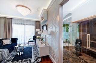 Апартаменты Diamonds Luxury Old Town Residence Краков Роскошные апартаменты с 2 спальнями, балконом и сауной-14